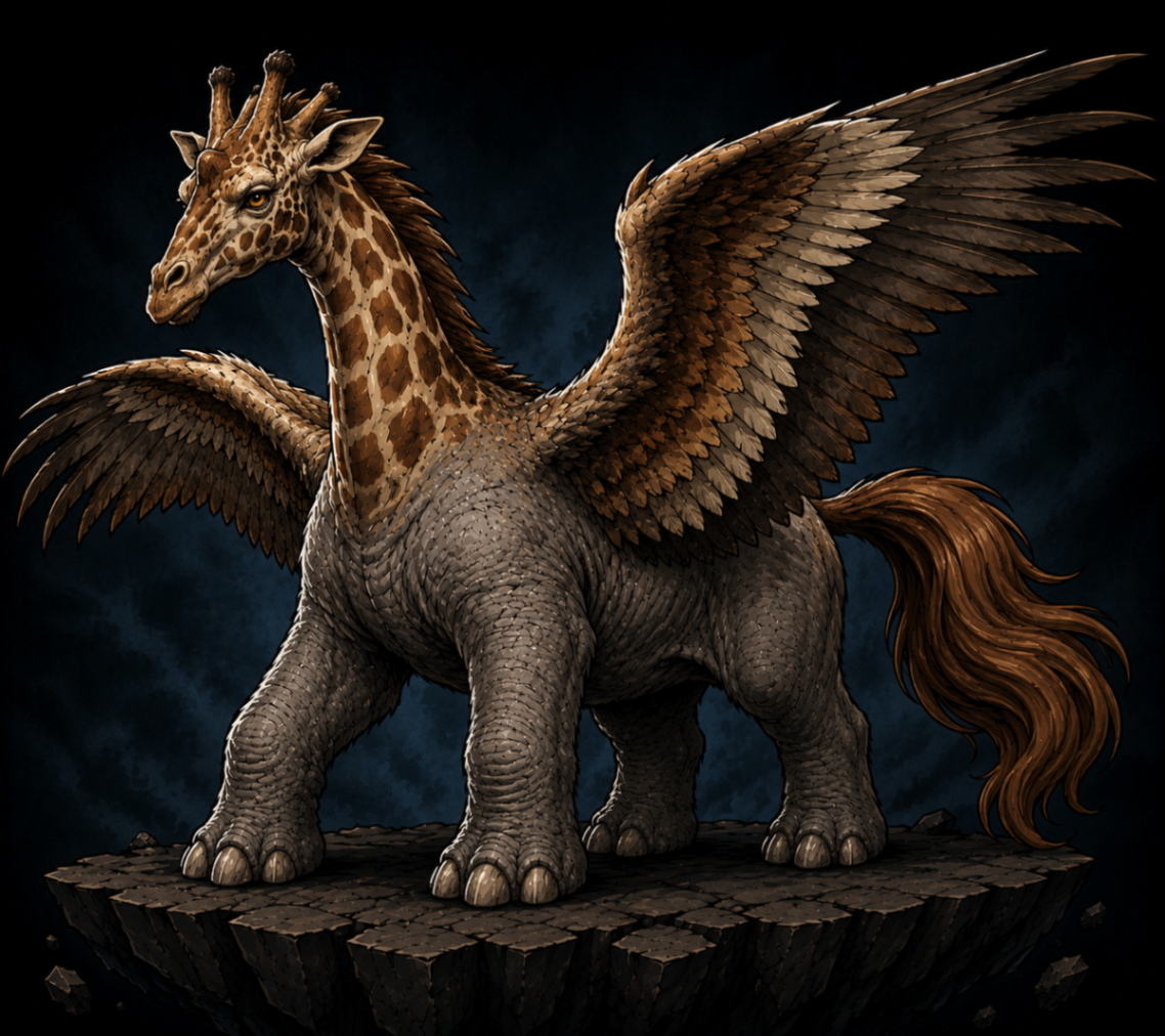 Pegagira Ascendant — Nexus Systems · Mythic Beasts original occult artwork