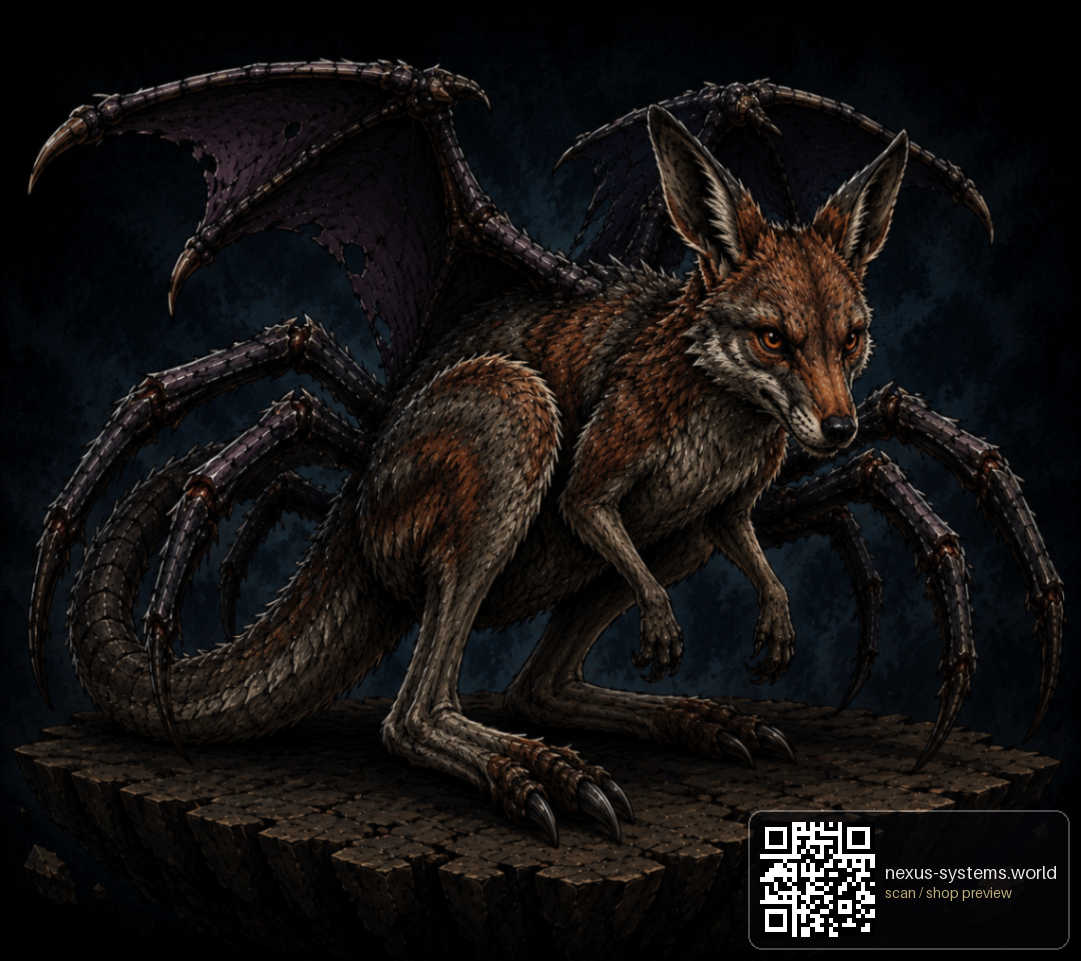 Fox Drider — Nexus Systems · Mythic Beasts original occult artwork