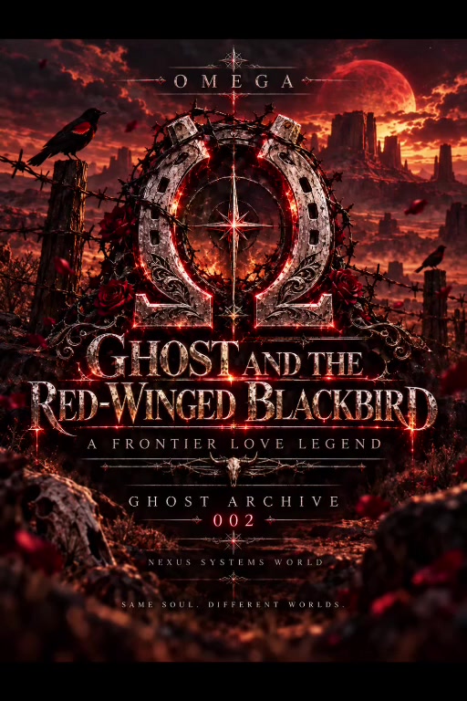 Ghost and the Red-Winged Blackbird — original Omega title poster