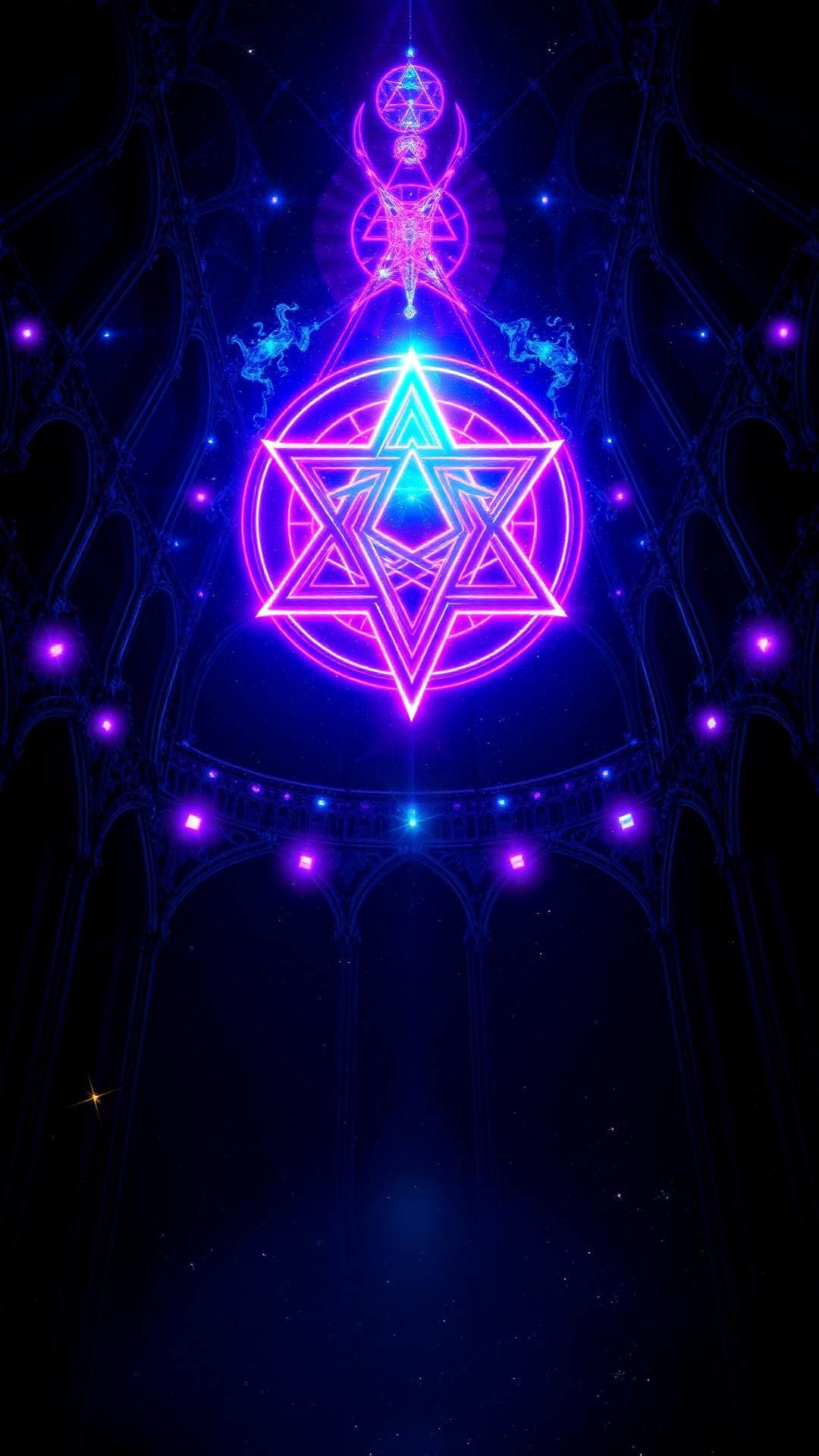 Cathedral Sigil — free Nexus wallpaper