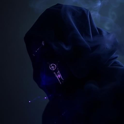 Shadow: A hooded figure with a faint glowing sigil.