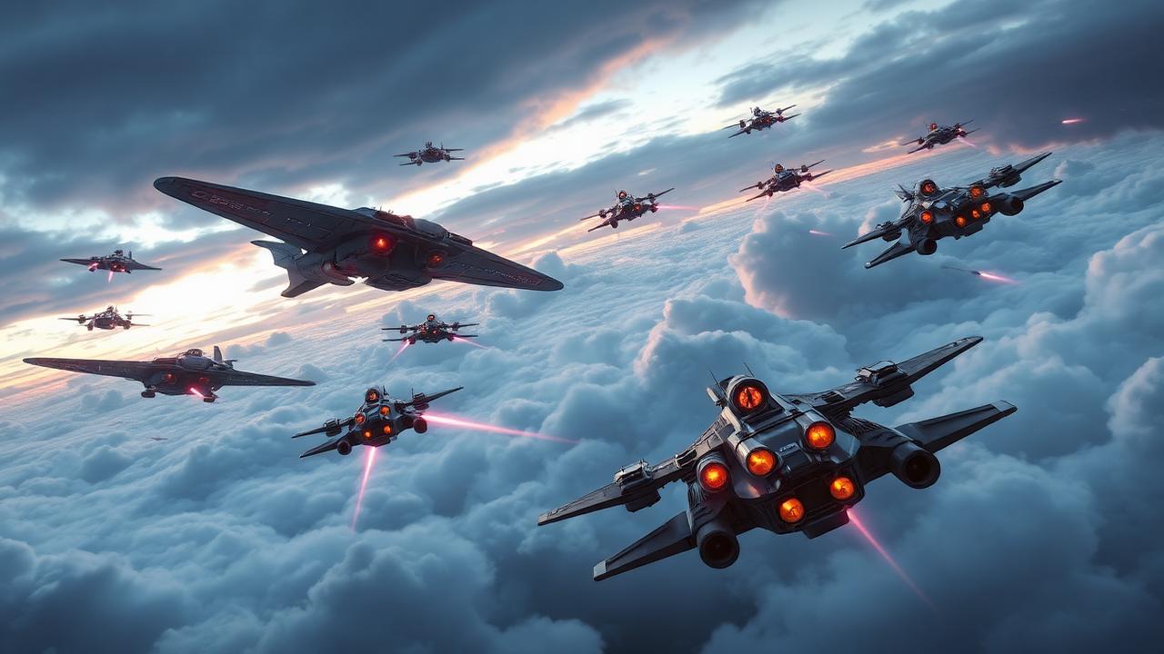 Skyfall Armada — Aerial combat strategy game